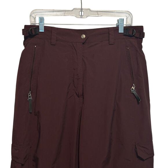 Bonfire Vaporlite Snowboarding Pants Womens Large Silver Series Maroon Winter - Picture 2 of 10